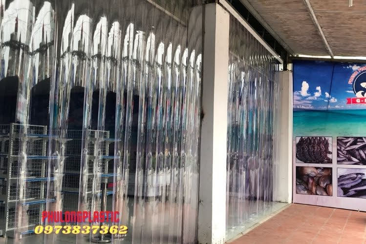 rèm nhựa ngăn lạnh